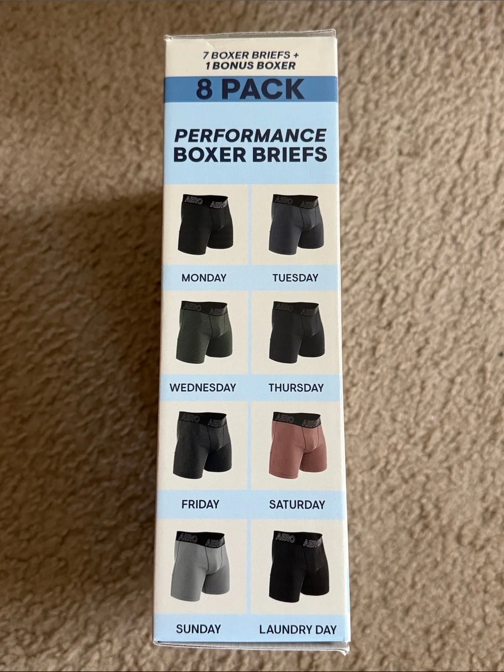 8-PACK | Aéro Performance Boxer Briefs